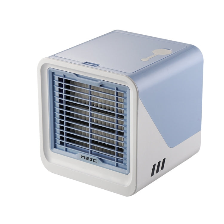 MG 191 Mini Air Cooler Home Dormitory Office Air Conditioning Fan Portable Small Desktop USB Fan Sky Blue