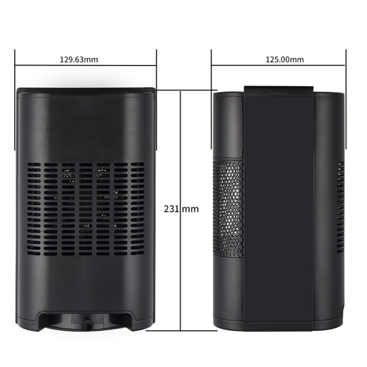 N8 Table Air Heater Indoor Quick Heat Energy Saving Electric Heater Specification EU Plug White