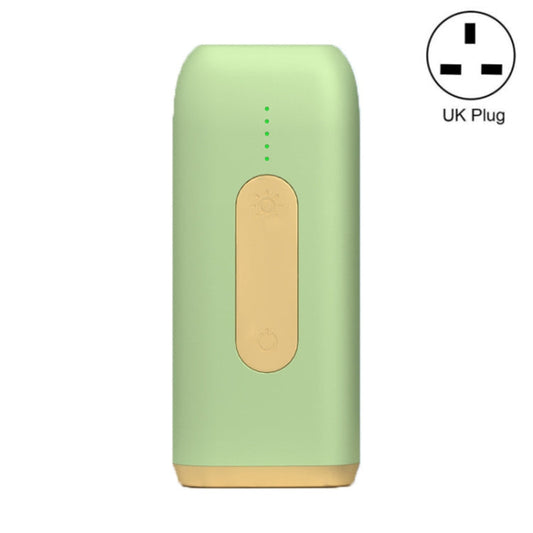 A18 Household Portable Electric Handheld Laser Hair Removal Instrument Specification AU Plug Light Green
