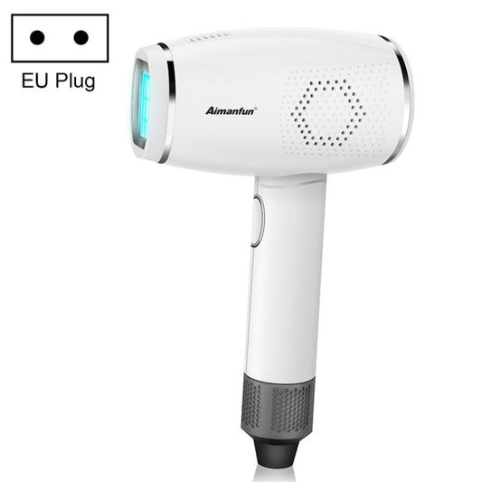 Household Portable Electric Ice Feel Laser Hair Removal Instrument with LCD Screen EU Plug