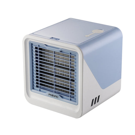 MG 191 Mini Air Cooler Home Dormitory Office Air Conditioning Fan Portable Small Desktop USB Fan Sky Blue
