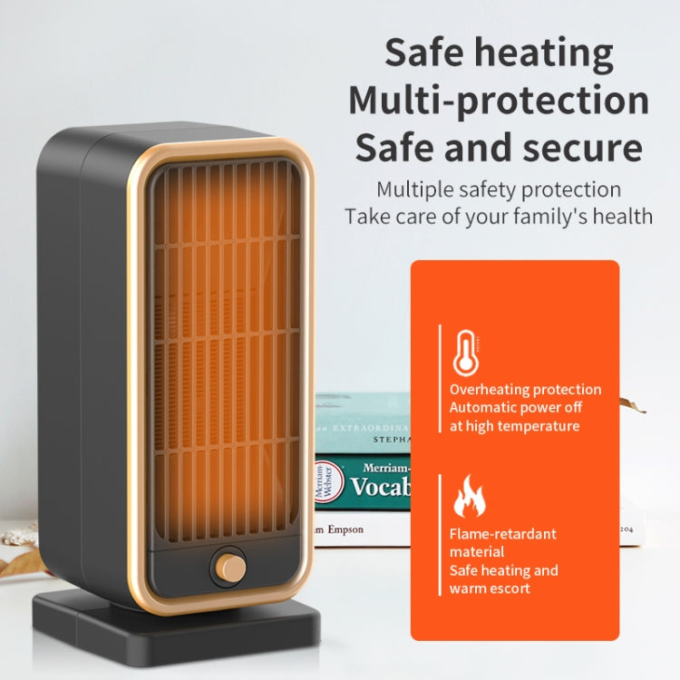 Household Fast Heating Shaking Head Electric Heater Thermostatic Heaters Spec EU Plug