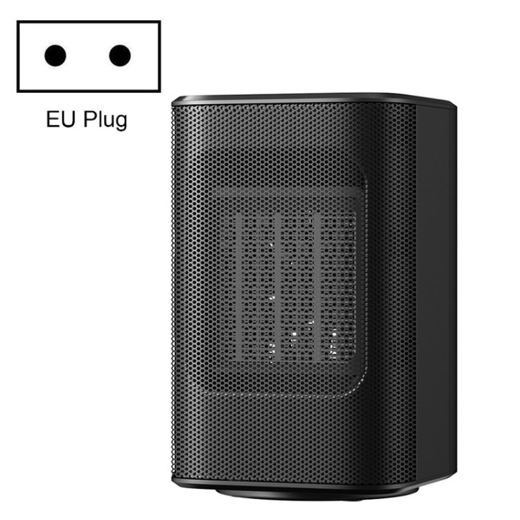 WT WA2 Home Desktop Mini Warm Air Machine Heating Heater Plug Type EU Plug Black