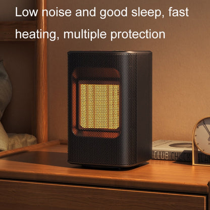 WT WA2 Home Desktop Mini Warm Air Machine Heating Heater Plug Type EU Plug Black