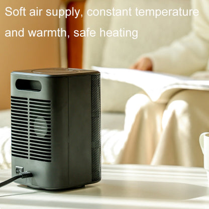 WT WA2 Home Desktop Mini Warm Air Machine Heating Heater Plug Type EU Plug Black