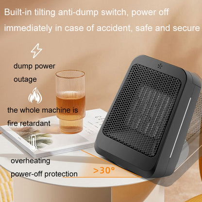 PTC Heating And Cooling Dual purpose Heater Style Remote Control Model EU Plug