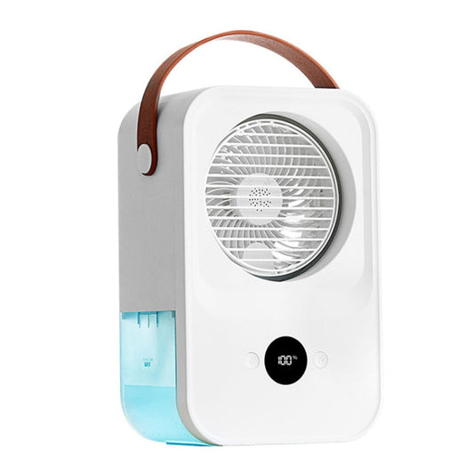 MT F60 Smart Digital Display USB Charging Air Cooler Desktop Mist Humidification Fan Mode Standard Version